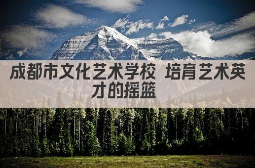 成都艺校绽放 艺术教育新篇章 