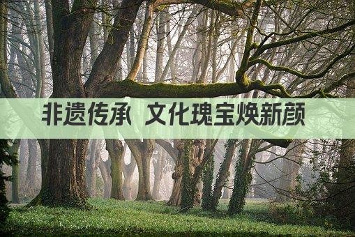 非遗传承 文化瑰宝焕新颜 