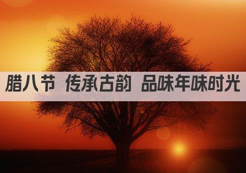 腊八节 传承古韵 品味年味时光