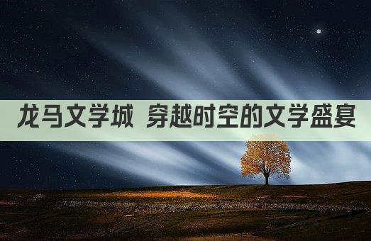 龙马文学城 穿越时空的文学盛宴