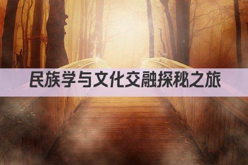 民族学与文化交融探秘之旅