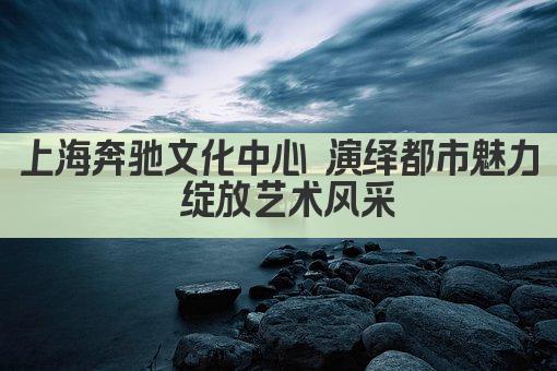 上海奔驰文化中心 演绎都市魅力 绽放艺术风采