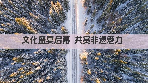 文化盛宴启幕 共赏非遗魅力 
