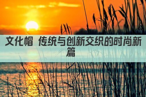文化帽 传统与创新交织的时尚新篇 