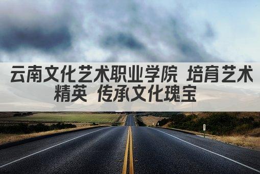 云南文化艺术职业学院 培育艺术精英 传承文化瑰宝 