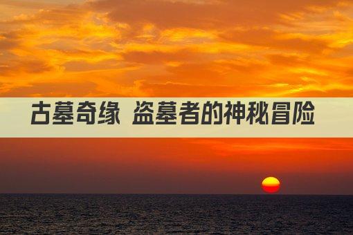 古墓奇缘 盗墓者的神秘冒险 