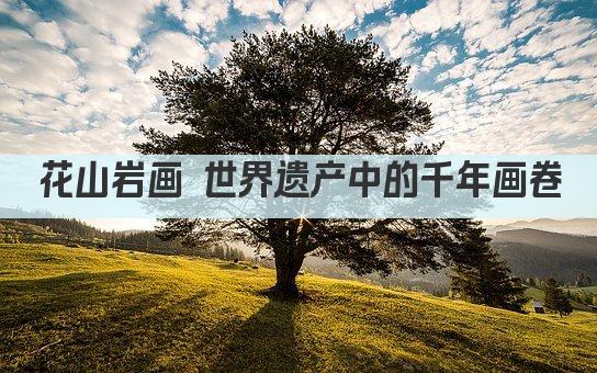 花山岩画 世界遗产中的千年画卷