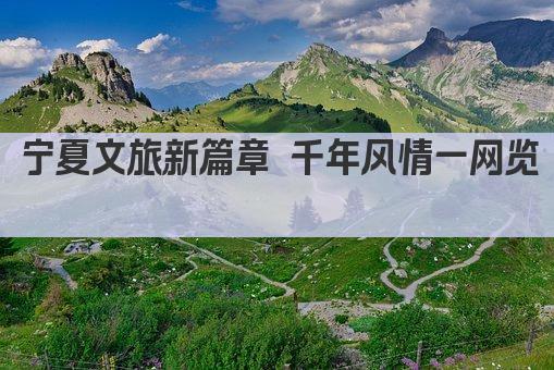 宁夏文旅新篇章 千年风情一网览 