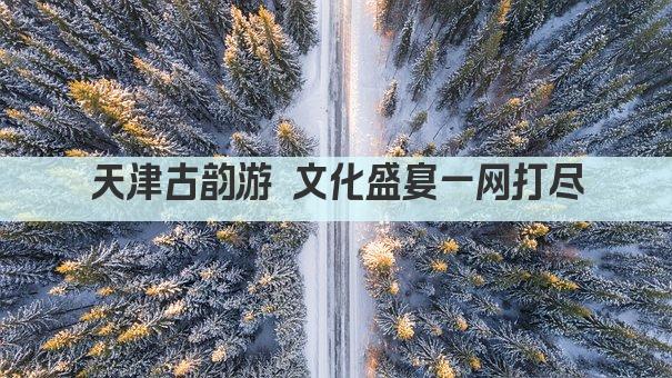 天津古韵游 文化盛宴一网打尽
