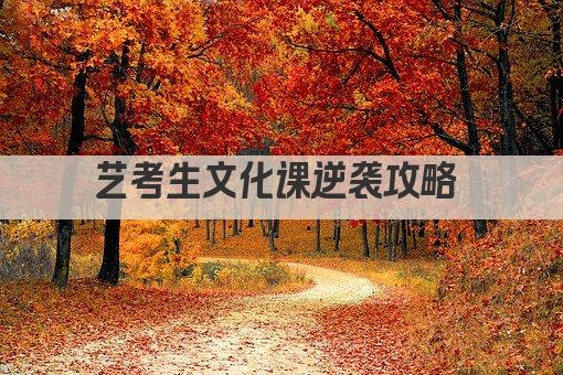 艺考生文化课逆袭攻略 