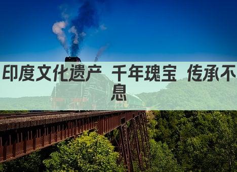 印度文化遗产 千年瑰宝 传承不息