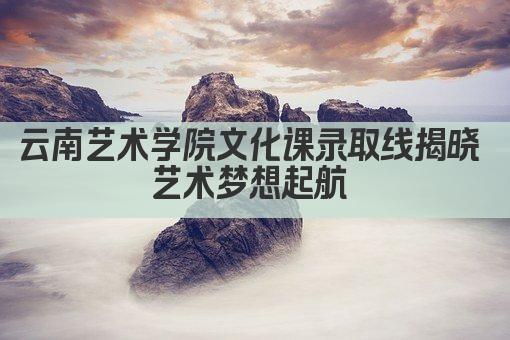 云南艺术学院文化课录取线揭晓 艺术梦想起航 